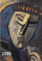PESPESCHKE, CHRISTIAN, GEB. 1946 SÄCKINGEN, PORTRÄT EINER JUNGEN FRAU, ÖL/MALKARTON, LI. U. SIGN., CA. CA. 46 X 40 CM, R.