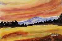 EHRICH, OTTO, GEB. 1897 IN BIRNBAUM/POSEN, SCHÜLER VON SCHMIDT-ROTTLUFF, WEITE LAND- SCHAFT, AQUARELL AUF PAPIER, RE. U. SIGN. UND DAT. 70, CA. ...