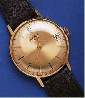 KONVOLUT: 2 GLASHÜTTER HERRENARMBANDUHREN, BEIDE METALL M. GG-AUFL., 1X BODEN GESCHR., SOGEN. GÜTEUHR, OBWOHL NICHT SIGN. KAL. 60,3, UM 1957, ...