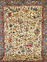 GHGHOM, PERSIEN, 346 X 237CM, EHZ 2 FLOR WOLLE, CA.60 JAHRE