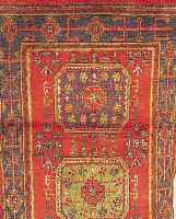 USUSAK, TÜRKEI, 344 X 135CM, EHZ 4 WOLLE AUF WOLLE, UM 1930