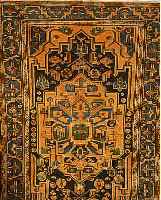 GARADJE, PERSIEN, 195 X 131CM, EHZ 4 FLOR WOLLE, CA.60 JAHRE