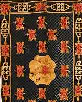 PAO TOW, CHINA, 200 X 126CM, EHZ 3 FLOR WOLLE, UM 1900