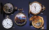 CARILLON ACARILLON A POLLO HERRENTASCHENUHR SAVONETTE, MIT 1/4-STD.-REPETITION U. CHRONOGRAPHENFKT. (OHNE ADDITIONSZÄHLER), 3-FACH SCHLAG M. 2 ...