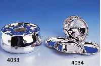 STÖVCHEN, 925ER SILBER, SCHWÄBISCH GMÜND, FIRMA GAYER & KRAUS, D. CA. 11 CM, CA. 195G
