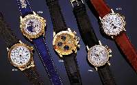 JEAN D'EVJEAN D'EVE ARMBANDCHRONOGRAPH, SCHWEIZ UM 1999, UNGETR. LAGERW., GG 750/000, BEIDS. MINERALVERGL., EMAILFARB. ...