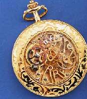 TISSOT HERRENTASCHENUHR, REPL. V. CA. 1870, AKT. PRODUKTION, SAVONETTE, METALL, HART VERG. , BEIDS. VERGL., SKELETT. SCHMUCKGRAV. VERG. ...
