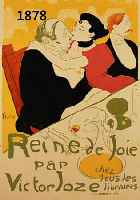 TOULOUSE-LAUTREC, HENRI DE, 1864-1901, VIER FARBLITHOGRAPHIEN AUS JULIEN, UM 1960, IN DER ABB. MONOGR., CA. 22 X 32 CM, PP.