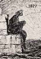 KUBIN, ALFRED, DREI LITHOGRAPHIEN UM 1920, DAVON ZWEI IM STEIN SIGNIERT, JE CA. 15 X14 CM, PP