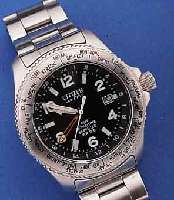CITIZEN HERRENARMBANDUHR WORLDTIMER ECO-DRIVE, EDELST. MATT. INCL. EDELST.-BAND M. SICHER- HEITSFALTSCHL., SAPHIRFLACHGL., EINSCHALTEN- GEH., KRONE ...