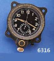 JUNGHANS BORDCHRONOGRAPH, KAL. J30BZ, F. DEUTSCHE LUFTWAFFE KONSTR. UM 1940, AL., GRAU LACKIERT, BOD. M. BAJONETTVERSCHLUSS, KONTRASTZIFFERBL., 30 ...