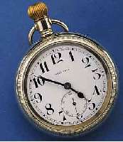 HELVETIA HERRENTASCHENUHR/B-UHR, NICKEL-EIN- SCHALENGEH., GETEILTE A-WELLE, GLASRAND AUFGE- SCHR., EMAILBL., SIGN., GEBL. STAHLZEIGER, ...
