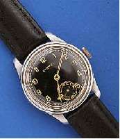 KONVOLUT: 3X ETERNA HERRENARMBANDUHREN, VER- SCHIEDENER FERTIGUNGSZEITEN U. KONZEPTE, ALLE EDELST., 1X MILITÄRUHR, BOD. U. GLASRAND AUF- GEDR., ...