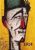 BUFFET, BERNARD, 1928-2000, DREI FARBLITHOGRAPHIEN, MOURLOT PARIS 1967, BLATTGR. JE CA. 31,5 X 24 CM, PP