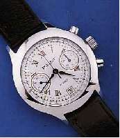 KONVOLUT: 3 POLJOT ARMBANDCHRONOGRAPHEN, RUSSLAND UM 1996, VERSCH. DESIGN (1X STURMAN- SKIJE), ALLE 23 ST., HANDAUFZUG, DATUM BEI 6, ...