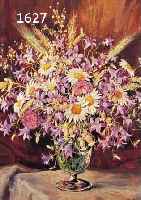 KUNKUNZE, DEUTSCHER KÜNSTLER, UM 1930, FELD- BLUMENSTRAUSS, ÖL/MALKARTON, SIGN. U. DAT. (19)31, 38 X 29 CM, R.