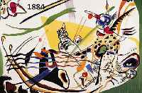 KANDINSKY, WASSILY, ZWEI FARBLITHOGRAPHIEN, MAEGHT PARIS 1957, JE CA. 34 X 45 BZW. 35 X 25 CM, PP