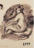 RENOIR, AUGUSTE, DREI LITHOGRAPHIEN, ED. ANDRE SAURET, MOURLOT PARIS 1951, BLATTGR. CA. 32 X 24 CM, PP