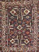 SHSHIRWAN,168 X 117 CM. .EHZ 3.WOLLE AUF WOLLE UM 1880.