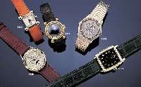 EBERHARDT & CO ARMBANDUHR AUTOMATIK MODELL QUADRANGOLO, EDELST., TONNENFORM, POL., LÜNETTE M. GG-EINLAGE, SAPHIRFLACHGL., SELTE- NE NUR VON ...