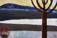 KRINNKRINNER, MICHAELA, GEB. 1915 WALDMÜNCHEN, MEISTERSCHÜLERIN VON OSKAR KOKOSCHKA, HIER: BRAHMSPROMENADE IN TUTZING, ÖL/HARTFASER, RE. U. ...