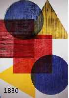 ASSFAASSFALG, SIEGFRIED, GEB. 1925 ROHRDORF, HOMMAGE à BAUHAUS, FARBHOLZSCHNITT, HAND- SIGNIERT UND 4/5, CA. 84 X 68 CM, TITELBLATT DES ...