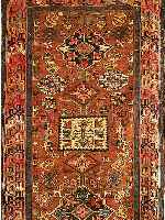 SCSCHIRWAN,RUSSLAND, 264 X 120CM, .EHZ 3-4 WOLLE AUF WOLLE,UM 1900.
