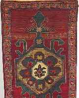 KAKARABAGH DATIERT 1941, RUSSLAND, 201 X 120CM, WOLLE AUF WOLLE, EHZ 2