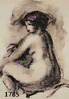 RENOIR, AUGUSTE, 1841-1919, VIER LITHOGRAPHIEN MIT AKTDARSTELLUNGEN, LEICHT GEBRÄUNT, BLTTGR. JE CA. 32 X 24 CM