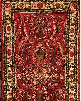 HAHAMADAN, PERSIEN, 674 X 82CM, EHZ 3 FLOR WOLLE, CA.20 JAHRE