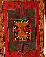 KUKURT, TÜRKEI, 318 X 83CM, EHZ 2 WOLLE AUF WOLLE, CA.40 JAHRE