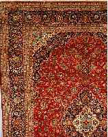 KEKESCHAN,PERSIEN CA 410 X 296 CM. EHZ 3 FLOR WOLLE.CA 30 JAHRE.