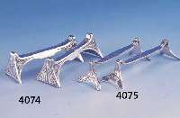 6 M6 MESSERBÄNKCHEN, WMF UM 1902/03, LEGIERUNG BRITTANIA, PATENT.NR., REINER JUGENDSTIL, L. CA. 9 CM