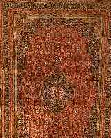 KONVOLUT 2 BIDJAR, INDIEN, EHZ 3, FLOR WOLLE, 1X 245 X 162CM, 1X 157 X 89CM, UM 1985
