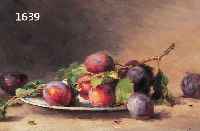 MURMURATON, FREDERIC ALFHONSE, 1824-1911 PARIS, OBSTSTILLEBEN, ÖL/LWD, M. 32,5 X 53 CM, RE. U. SIGN., R.