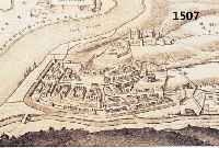 KONVOLUT VON 5KONVOLUT VON 5 BLATT MIT KUPFERSTICHEN VON TRARBACH, 1) KUPFERSTICH V.M.MERIAN, GA TRA- BACH, TADELLOSES BLATT, 21 X 30 CM., 2) ...