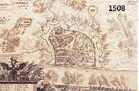 KONVOLUT VON 5KONVOLUT VON 5 BLATT MIT ANSICHTEN VON BONN, 1) KUPFERSTICH V. M. MERIAN, AUS TH. EUROP. BONN, AUS DER HALBEN VOGELSCHAU, MIT BELAGE- ...