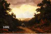 HERDTLE, HERMANN, 1819 STUTTGART - 1889, PFERDEFUHRWERK IN ABENDLICHER STIMMUNG, ÖL/ LWD., L.U. SIGNIERT UND DAT. APRIL 50, FEINE QUALITÄTVOLLE ...