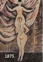 TSOGUHAROU FOUJITA, 2 FARBHOLZSCHNITTE, UM 1920, JE CA. 15 X 11 CM, PP, R.