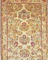 SASAROGH,PERSIEN CA 202 X 130 CM. .EHZ 1-2. FLOR WOLLE.CA 30 JAHRE.