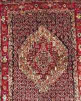 SESENNEH,PERSIEN CA 165 X 125 CM. .FLOR WOLLE. EHZ 2.CA 30 JAHRE.