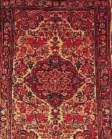 BOBORCHELU,PERSIEN CA 141 X 98 CM. .EHZ 2.FLOR WOLLE.CA 40 JAHRE.