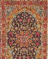 MEMESCHED,PERSIEN CA 166 X 112 CM. .FLOR WOLLE EHZ 3.CA 30 JAHRE.