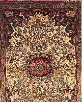 BIBIDJAR,PERSIEN CA 170 X 110 CM. .FLOR WOLLE. EHZ 2.CA 30 JAHRE.