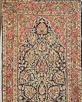 KAKASCHMIR.INDIEN.CA 157 X 97 CM. .FLOR SEIDIG EHZ 3.CA 20 JAHRE.