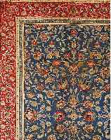 YAYAZD,PERSIEN CA 350 X 235 CM. .FLOR WOLLE.EHZ 3-4.CA 50 JAHRE.