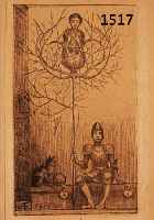 THOMA, HANS, 1839-1924, RADIERUNG VON 1915, IN DER PLATTE MONOGR., RE. U. HANDSIGNIERT, CA. 13,5 X 8 CM, GEBRÄUNT