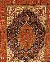 TÄTÄBRIZ TABATABAI,PERSIEN CA 214 X 154 CM. . FLOR WOLLE.EHZ 1-2.CA 20 JAHRE.