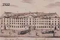 SECHS KUPFERSTICHE VON MANNHEIM, DEUTSCH, UM 1810-20, VERSCH. ANSICHTEN: DIE BAUM-ALLEE, DIE STUCKGIEßEREI, DAS ZEUGHAUS, DIE NEUE KASERNE, DIE ...