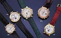 MOVADO HERRENARMBANDUHR, EWIGER VOLLKALENDER INCL. MONDPHASE, IN GERINGER STÜCKZAHL GEF., SCHWEIZ UM 1991, MASS. GG 750/000 GEH., SAPHIRFLACHGL., ...